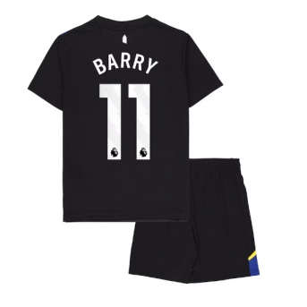 Everton Thierno Barry #11 Maglia Gara Terza Repliche 2025-26 Bambino Maniche Corte